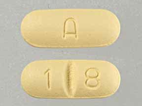 Olmesartan is used in the treatment of High Blood Pressure and belongs to the drug class angiotensin receptor blockers. . A18 pill